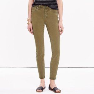 Madewell 9" High Riser Skinny Skinny Crop Jean 30